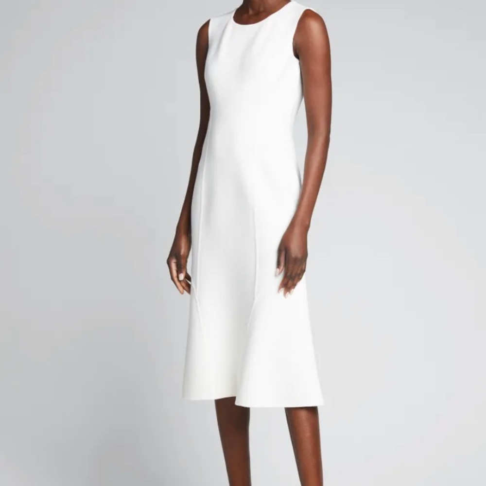 {NWT} Michael Kors Collection Sleeveless Fishtail hem Boucle Sheath Dress